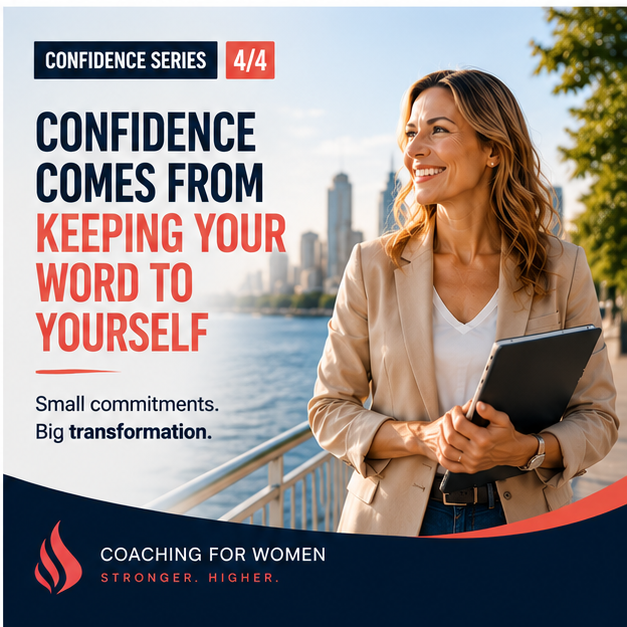 CONFIDENCE SERIES 4/4: Keep Showing Up!