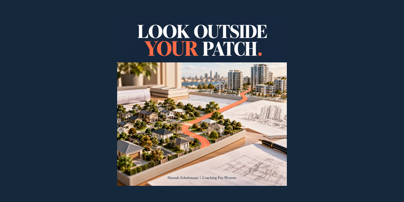 LOOK OUTSIDE YOUR PATCH.